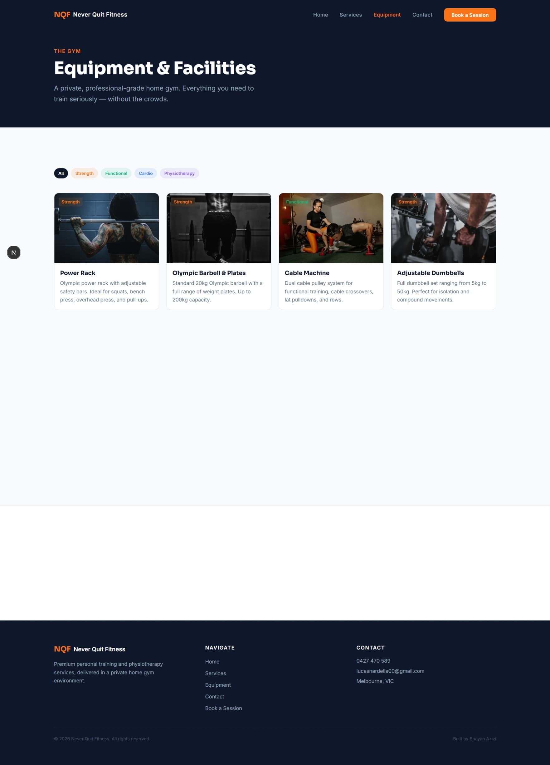 Never Quit Fitness screenshot 3