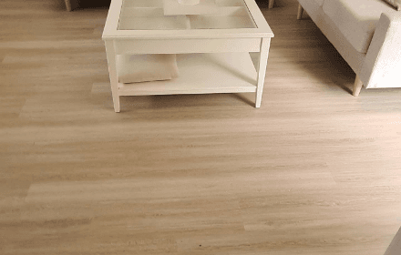 Completed light timber flooring project