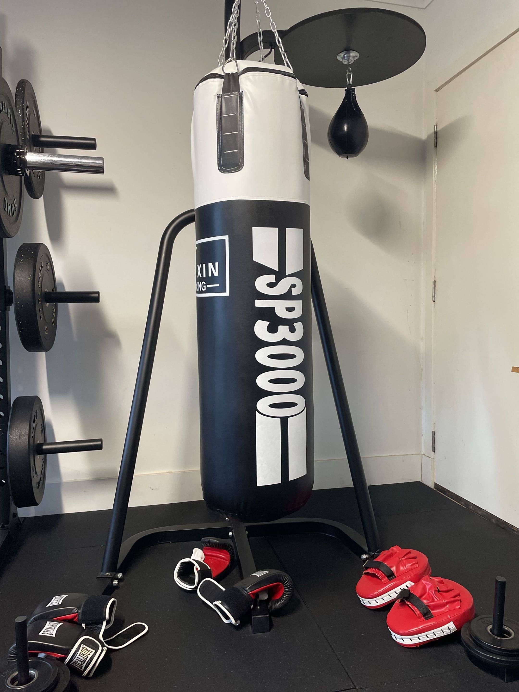 Training equipment in the private studio