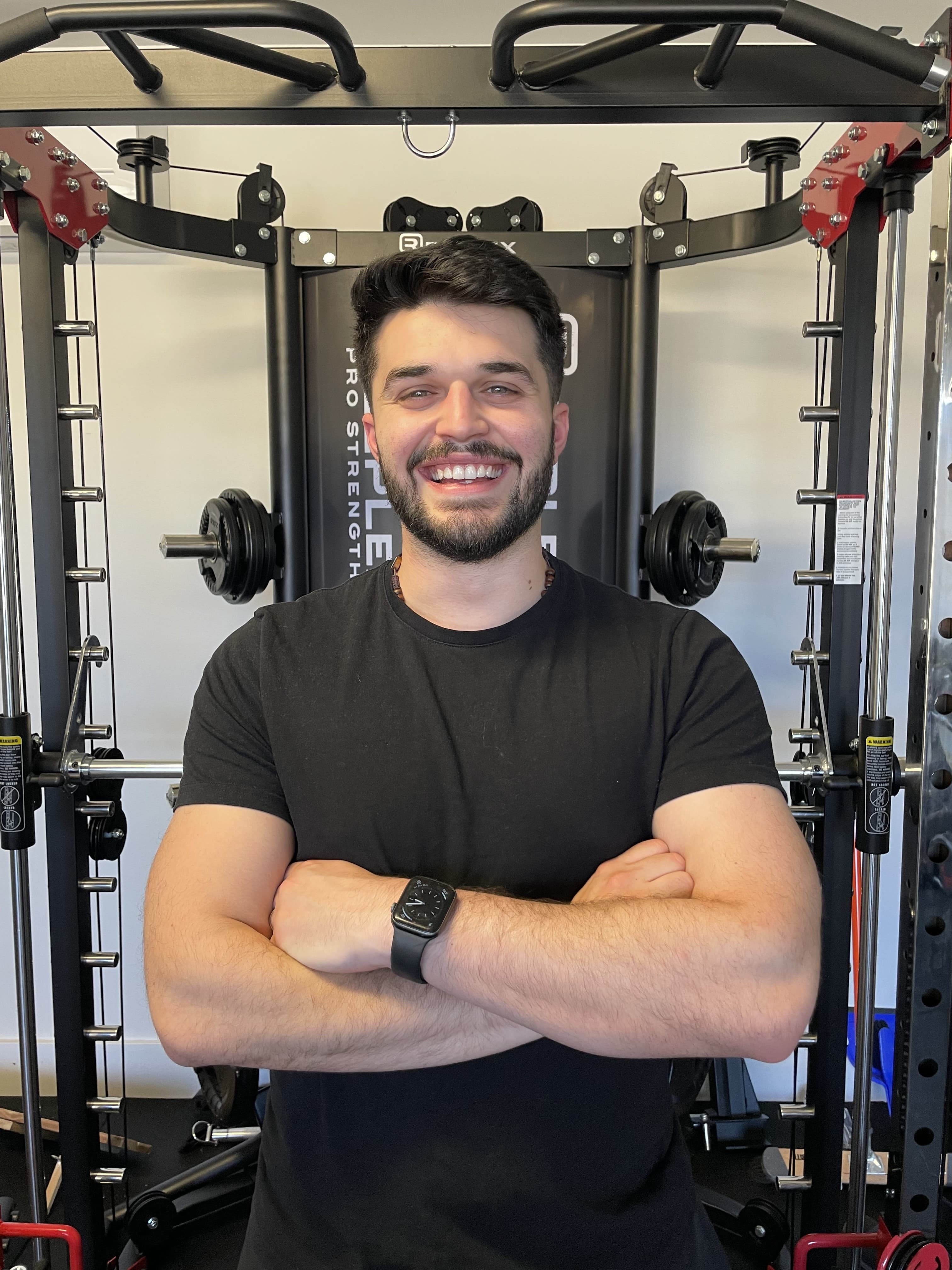 Never Quit Fitness coach in the studio